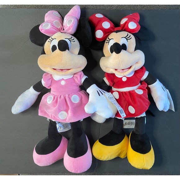 Minnie Mouse Plush set of 2 - Picture 1 of 8
